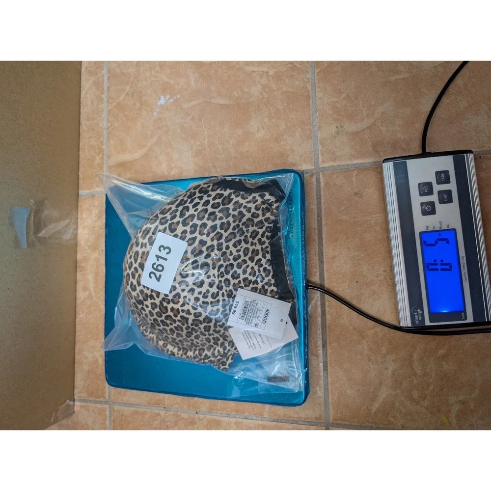 Auden The Superstar T-Shirt Bra‎ Full Coverage Lightly Lined Animal Print 40 DDD